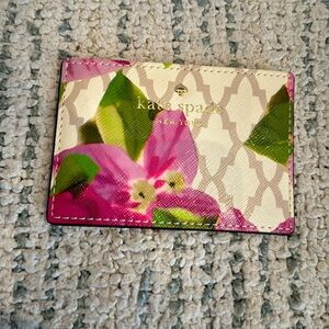 Kate Spade Floral Card Holder